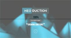 Desktop Screenshot of neoduction.com